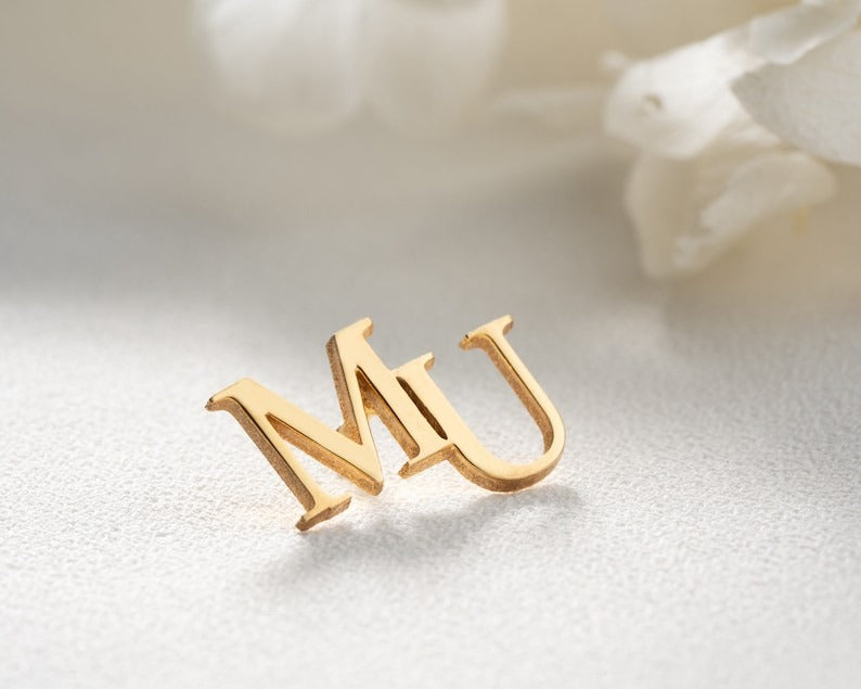 Broche Initiales