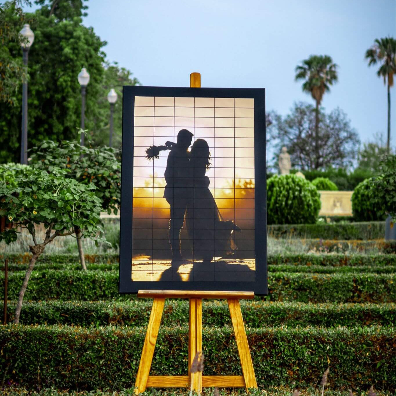 Affichage du plan de salle avec photos