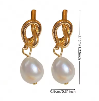 Boucles d'oreilles Tied in Love