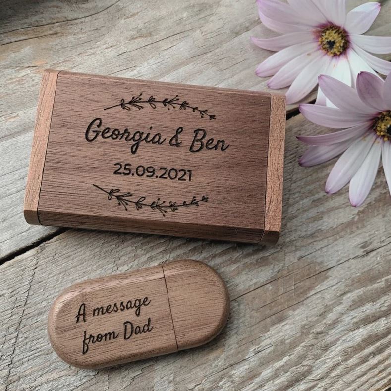 Clé USB en bois