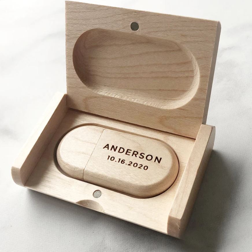 Clé USB en bois