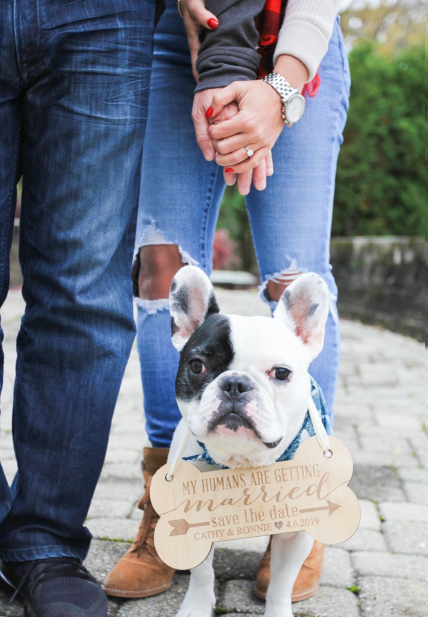 Panneau personnalisé pour animaux de compagnie - RÉSERVEZ LA DATE !