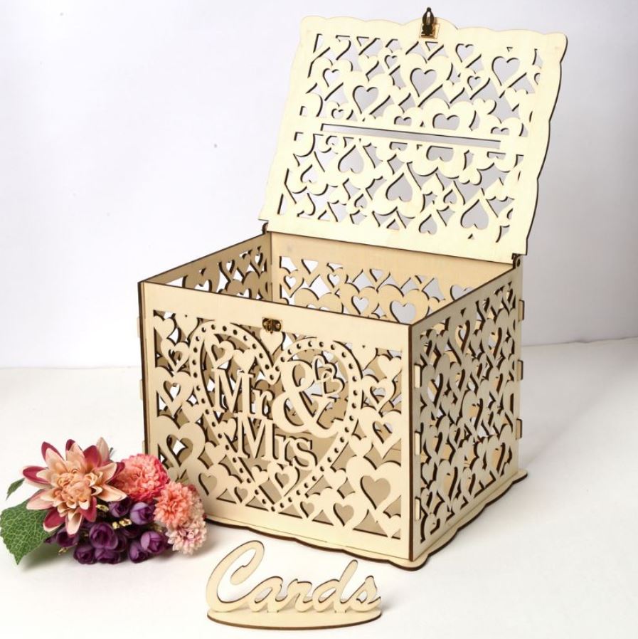 Boîte à cartes de mariage