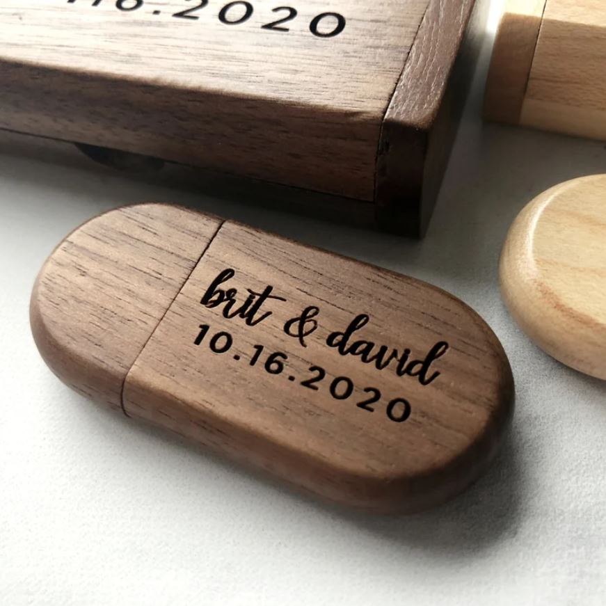 Clé USB en bois