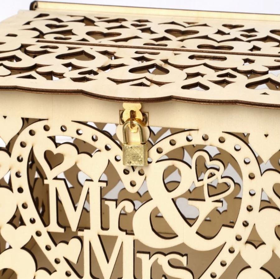 Boîte à cartes de mariage