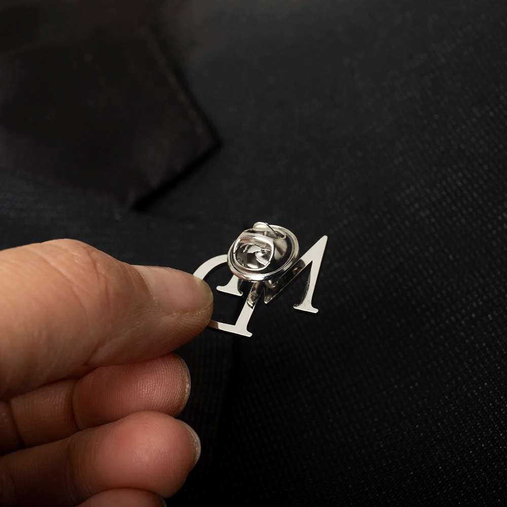 Broche Initiales