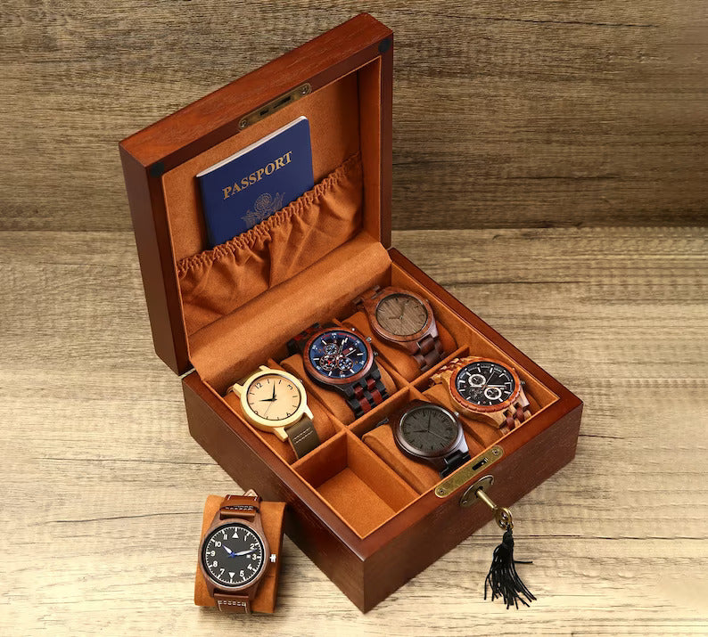 Coffret de montre personnalisé 