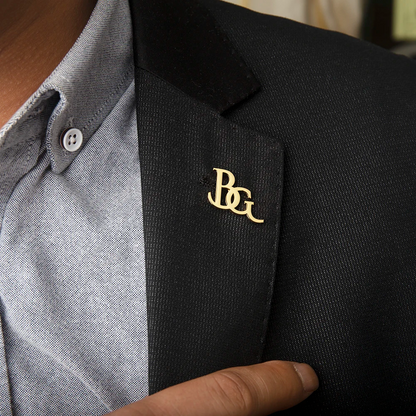 Broche Initiales