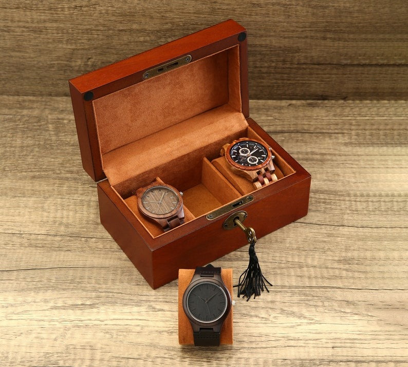 Coffret de montre personnalisé 