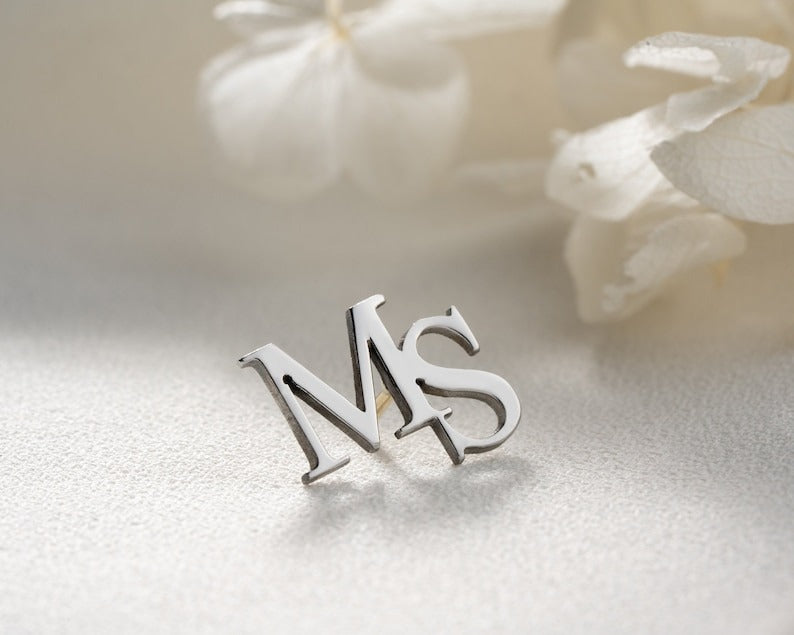 Broche Initiales