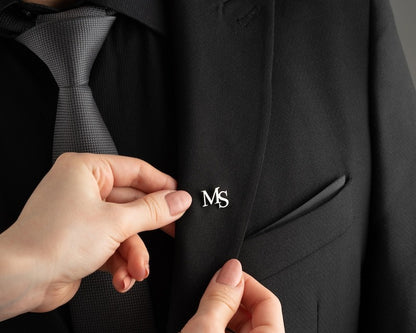 Broche Initiales