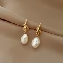 Boucles d'oreilles Tied in Love