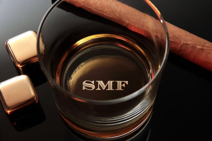 Individuelles Whiskyglas – Bodengravur