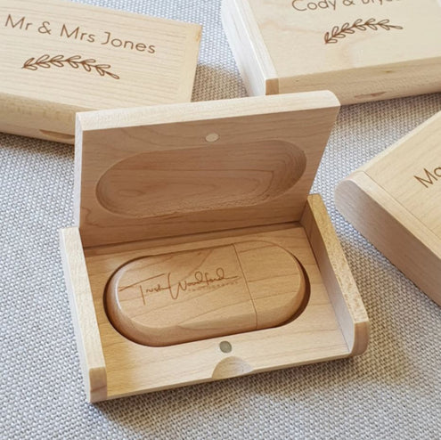 Clé USB en bois 