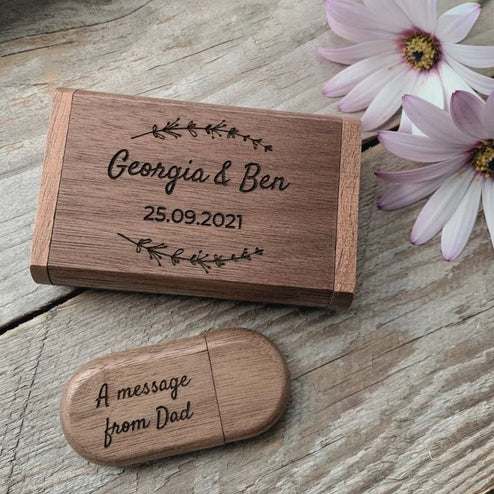 Clé USB en bois 