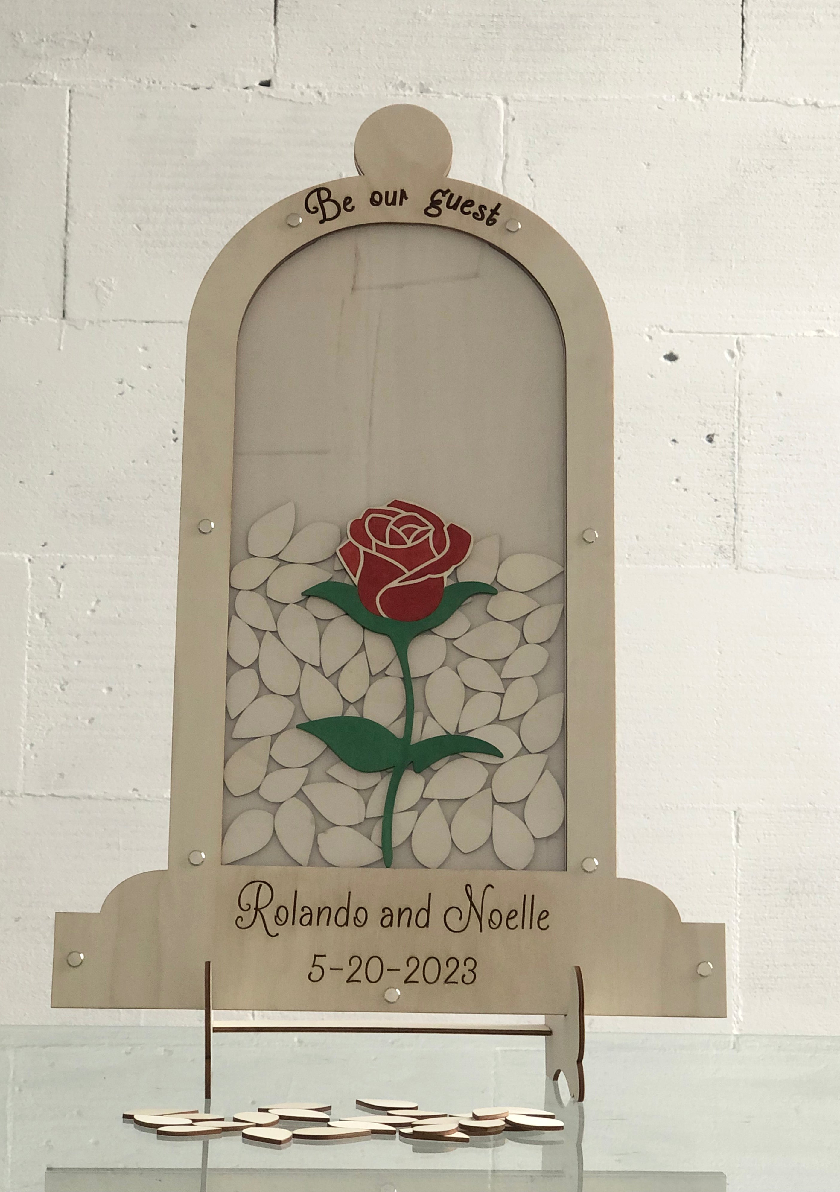 Livre d'or Rose - 120 feuilles